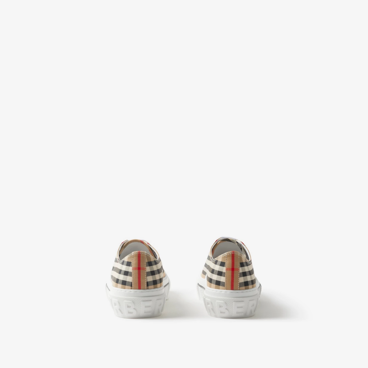 Burberry Check canvas sneakers