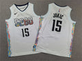Denver Nuggets #15 Nikola Jokic 2024-25 White City Edition Jersey