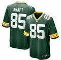 Men’s Green Bay Packers #85 Tucker Kraft Green Football Stitched Game Jersey