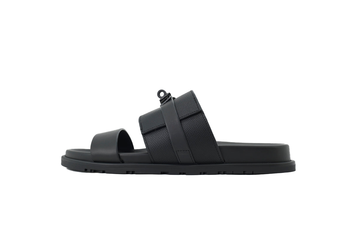 Hermes Jackson Sandal All Black