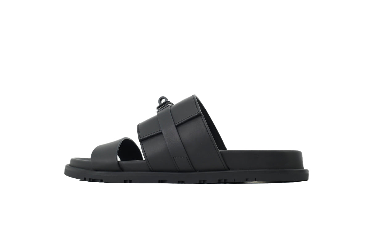 Hermes Jackson Sandal Black