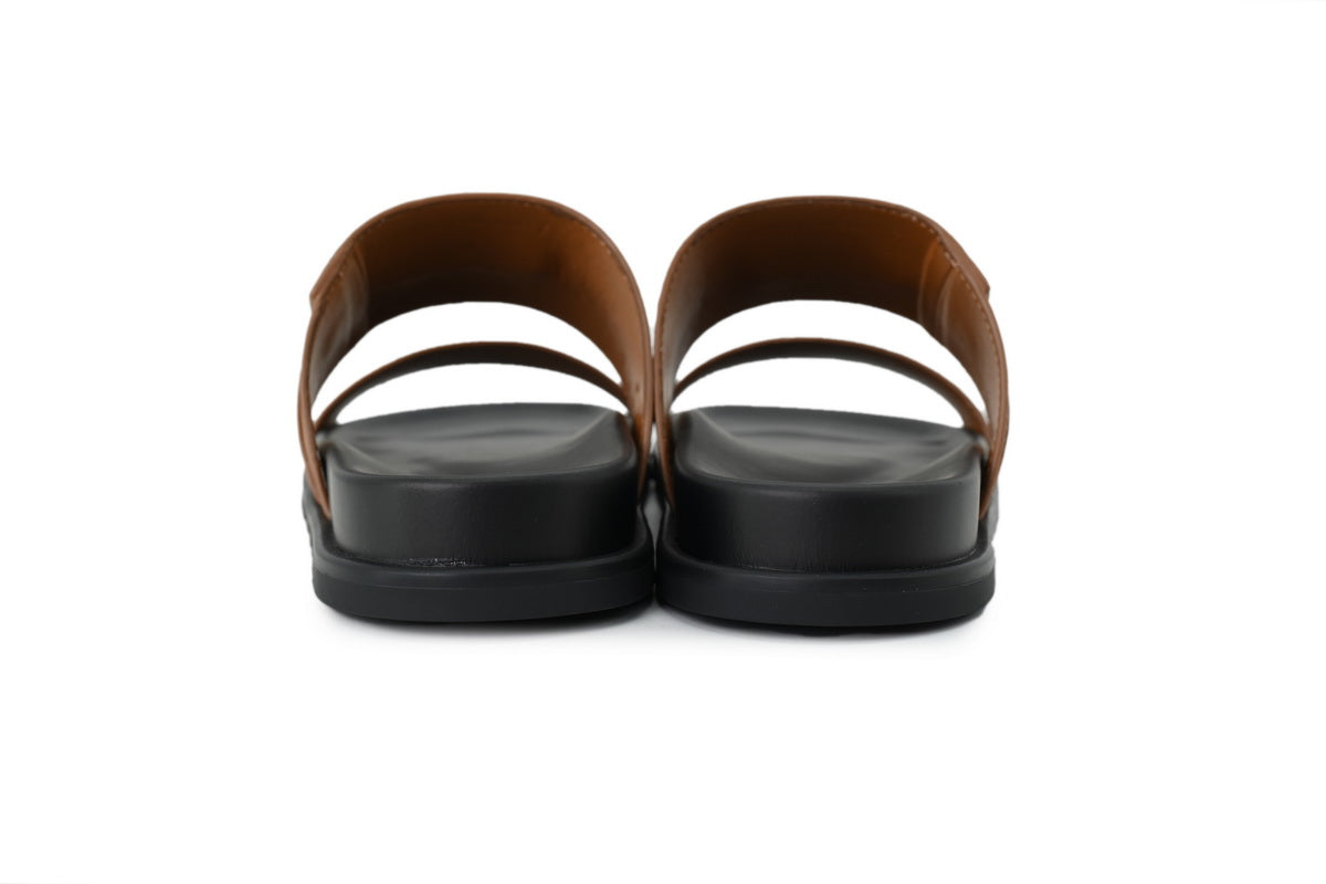 Hermes Jackson Sandal Brown