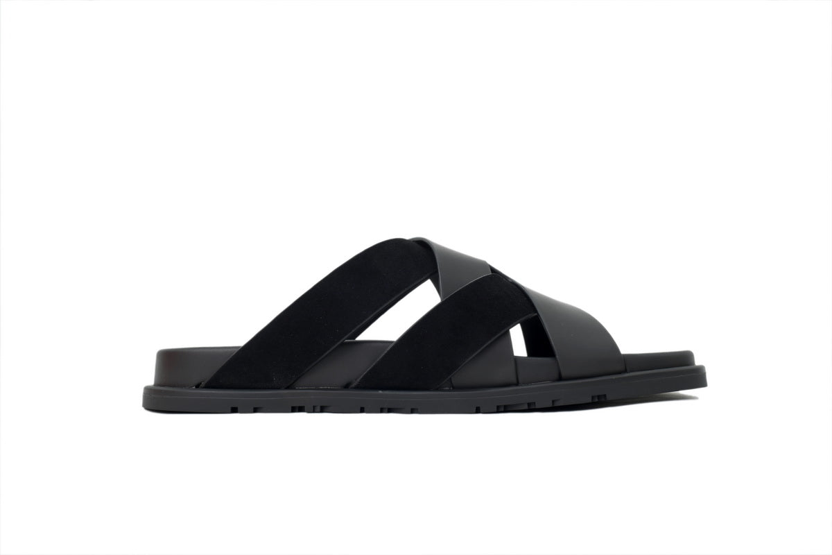Hermes Kazimir Sandal Black