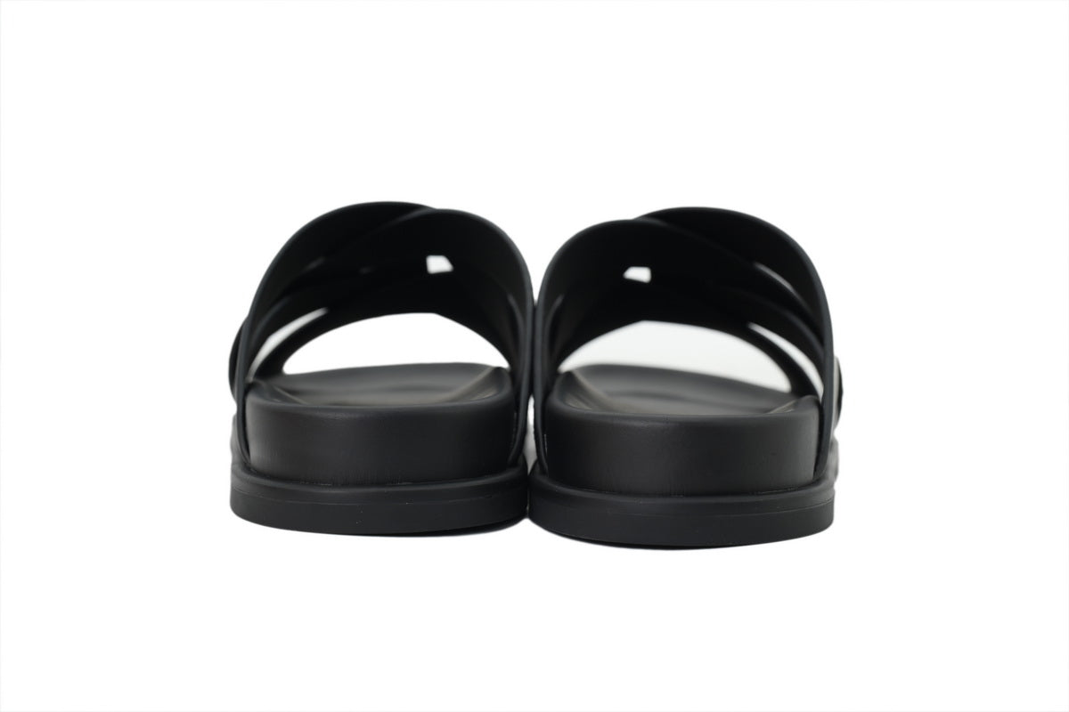 Hermes Kazimir Sandal Black