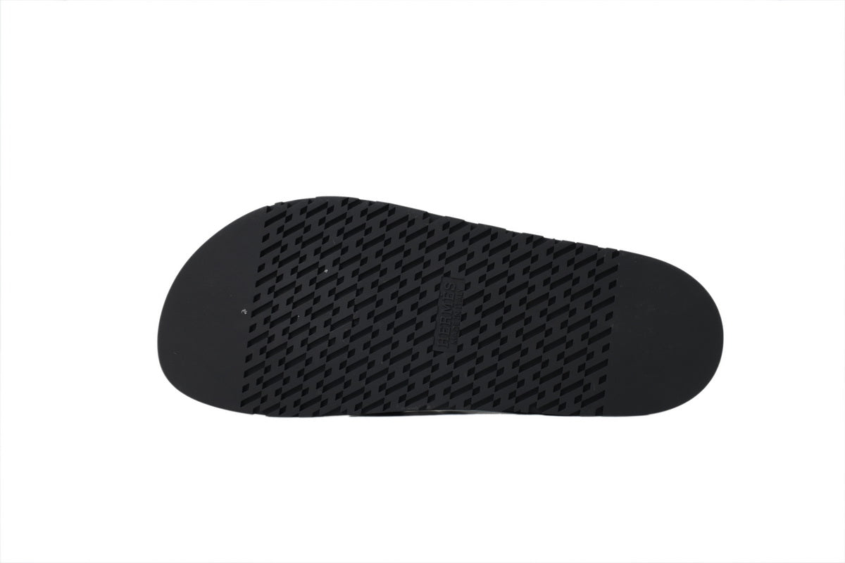 Hermes Kazimir Sandal Black