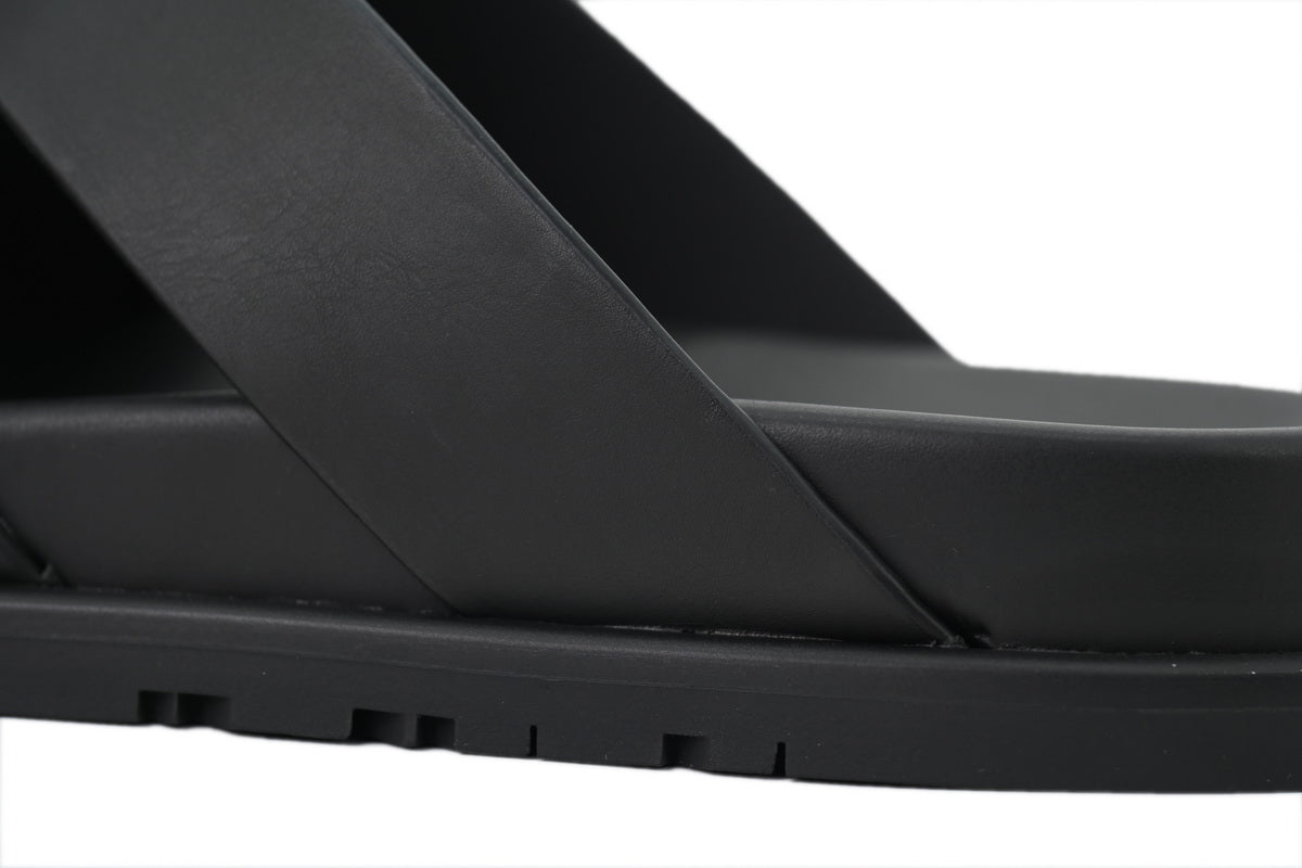 Hermes Kazimir Sandal Black