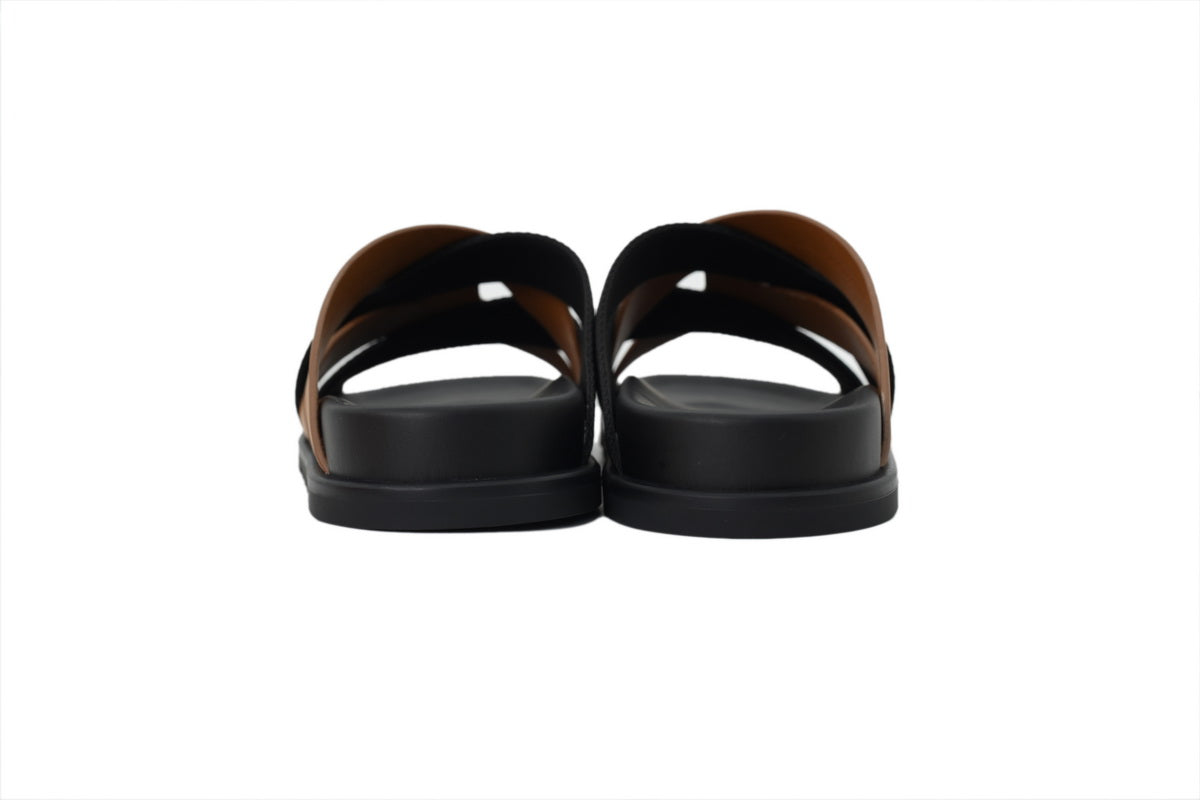 Hermes Kazimir Sandal Khaki