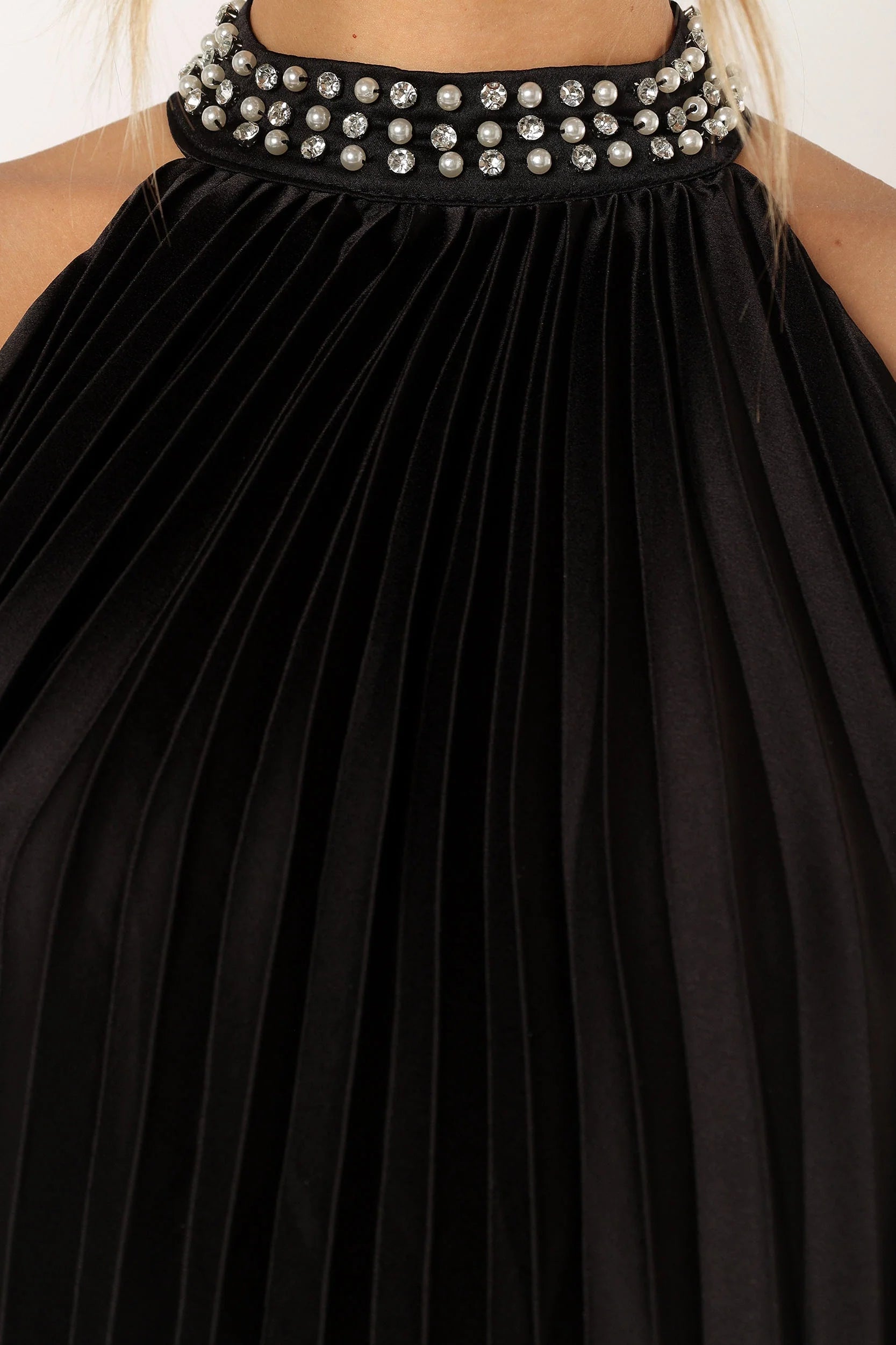 Lizzy Halterneck Mini Dress