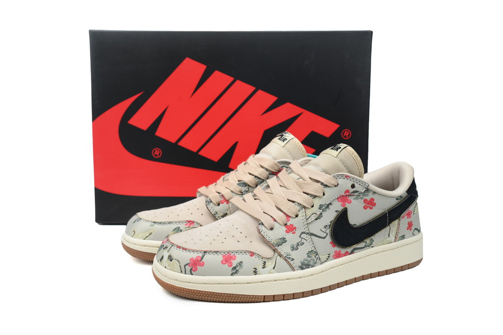 Air Jordan 1 Low OG Cranes Rui Hachimura Oatmeal HV8239-100