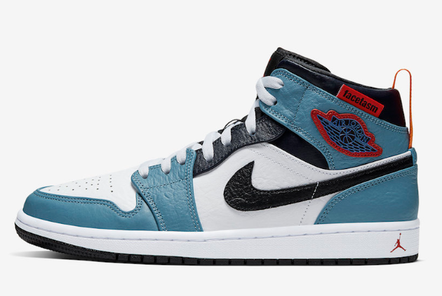 Air Jordan 1 Mid Fearless Facetasm CU2802-100