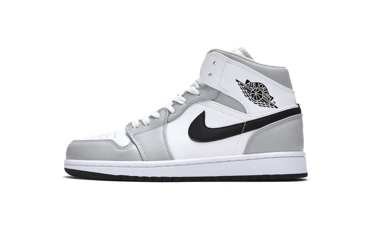 Air Jordan 1 Mid Light Smoke Grey (W) BQ6472-015