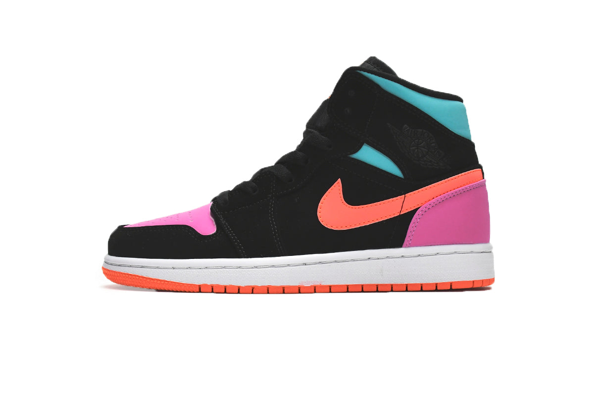 Air Jordan 1 Mid Multi-Color (GS) 554725-083