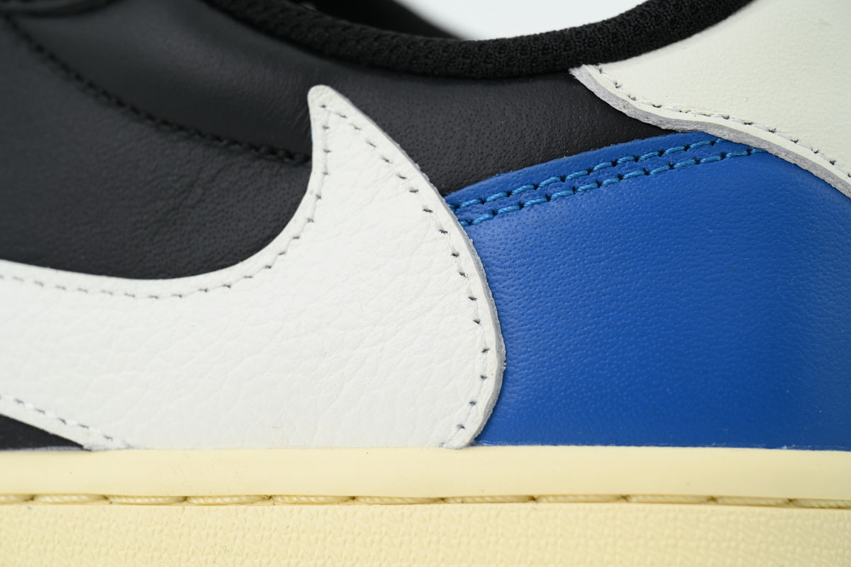 Travis Scott x Air Jordan 1 Low 'Black Blue' DM7866-014