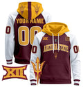 Unisex Custom Arizona State Sun Devils Football Hoodie All Stitched