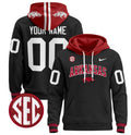 Unisex Custom Arkansas Razorbacks Football Hoodie All Stitched