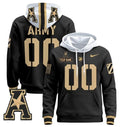 Unisex Custom Army Black Knights Football Hoodie All Stitched