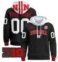 Unisex Custom Nebraska Cornhuskers Football Hoodie All Stitched