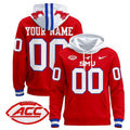 unisex custom SMU mustangs football hoodie all stitched