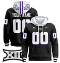 unisex custom TCU horned frogs hoodie all stitched