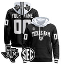 unisex custom texas A&M aggies hoodie all stitched
