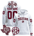 unisex custom texas A&M aggies hoodie all stitched