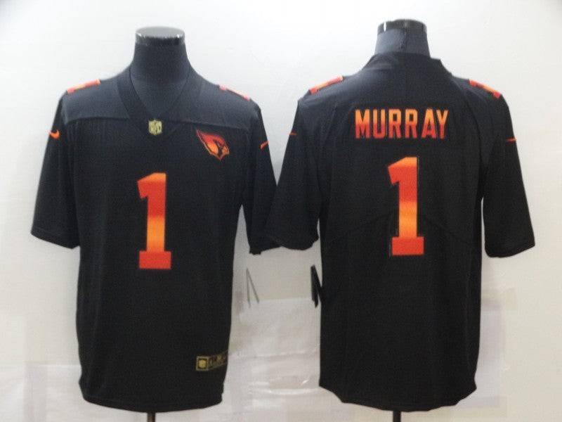 Men’s Arizona Cardinals #1 Kyler Murray Black Jersey