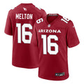 Mens Arizona Cardinals #16 Max Melton Cardinal Vapor F.U.S.E. Limited Jersey