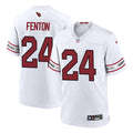 Mens Arizona Cardinals #24 Rashad Fenton  Nike 2023 Road White Vapor Limited Jersey