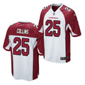 Men’s Arizona Cardinals #25 Zaven Collins Nike White Vapor Untouchable Jersey