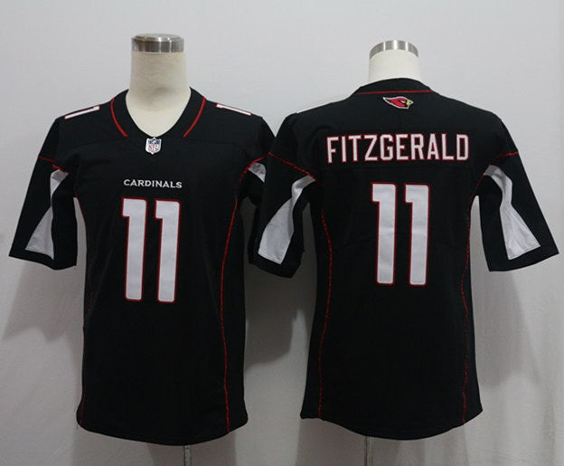 Men’s Arizona Cardinals Larry Fitzgerald #11 Black Jersey