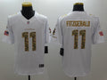 Men’s Arizona Cardinals Larry Fitzgerald #11 White Jersey