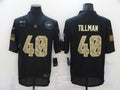 Men’s Arizona Cardinals Pat Tillman #40 Black Jersey