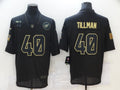 Men’s Arizona Cardinals Pat Tillman #40 Black Jersey