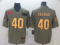 Men’s Arizona Cardinals Pat Tillman #40 Brown Authentic Jersey