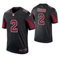 Mens Arizona Cardinals Retired Player #2 Walt Kiesling Nike Black Color Rush Legend Jersey