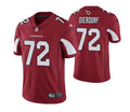 Mens Arizona Cardinals Retired Player #72 Dan Dierdorf Nike Cardinal Vapor Limited Jersey