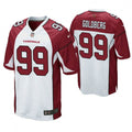 Mens Arizona Cardinals Retired Player #99 Marshall Goldberg Nike White Vapor Limited Jersey