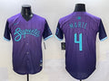 Men’s Arizona Diamondbacks Ketel Marte #4 Purple 2025 City Connect Limited Jersey