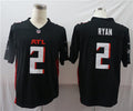 Men’s Atlanta Falcons #2 Matt Ryan Nike Black Vapor Football Jersey