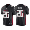 Men’s Atlanta Falcons #26 Isaiah Oliver Nike Black Vapor Limited Jersey
