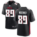 Men’s Atlanta Falcons #89 Charlie Woerner  Nike Black Vapor Limited Jersey(3)