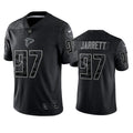 Men’s Atlanta Falcons #97 Grady Jarrett Black Rflctv Limited Jersey