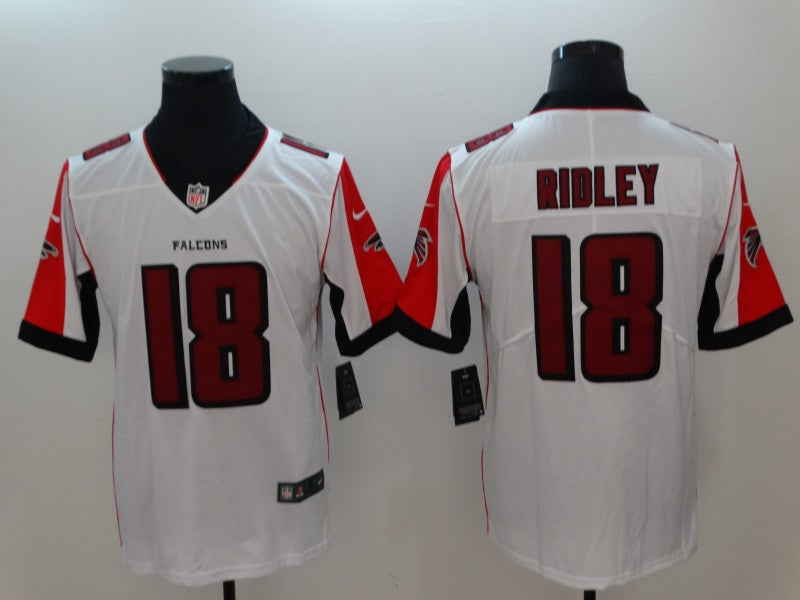 Men’s Atlanta Falcons Calvin Ridley #18 White Jersey