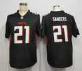 Men’s Atlanta Falcons Deion Sanders #21 Black Jersey