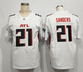 Men’s Atlanta Falcons Deion Sanders #21 White Jersey