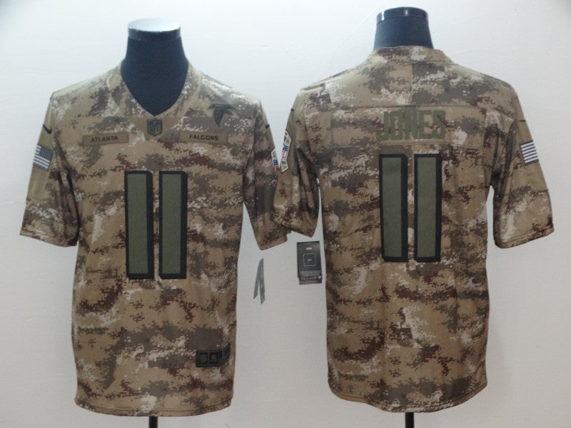 Men’s Atlanta Falcons Julio Jones #11 Camouflage Jersey