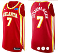 Mens Atlanta Hawks #7 Nickeil Alexander-Walker Red Icon Edition Swingman Jersey