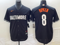 Men’s Baltimore Orioles Cal Ripken #8 Black 2023 City Connect Jersey