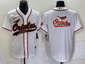 Men’s Baltimore Orioles White Team Jersey Joint Edition