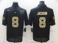 Men’s Baltimore Ravens #8 Lamar Jackson Black Jersey